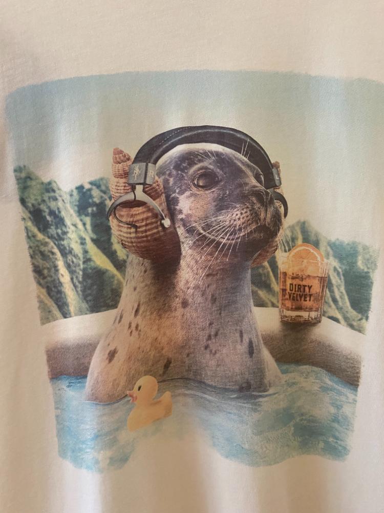 Dirty Velvet 'Sounds of the Sea' T-shirt - Image 2