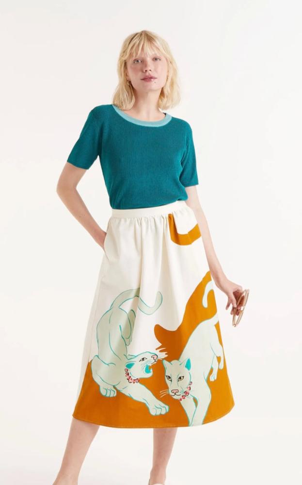 Compania Fantastica 'Big Cat' skirt - Image 3