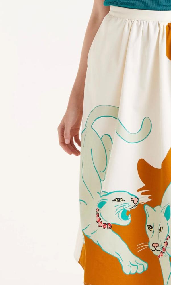 Compania Fantastica 'Big Cat' skirt - Image 4