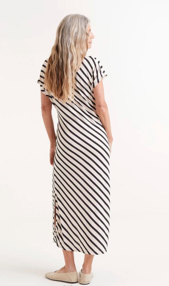 Compania Fantastica striped midi dress - Image 4