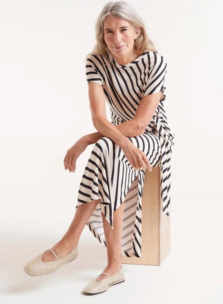 Compania Fantastica striped midi dress - Image 2