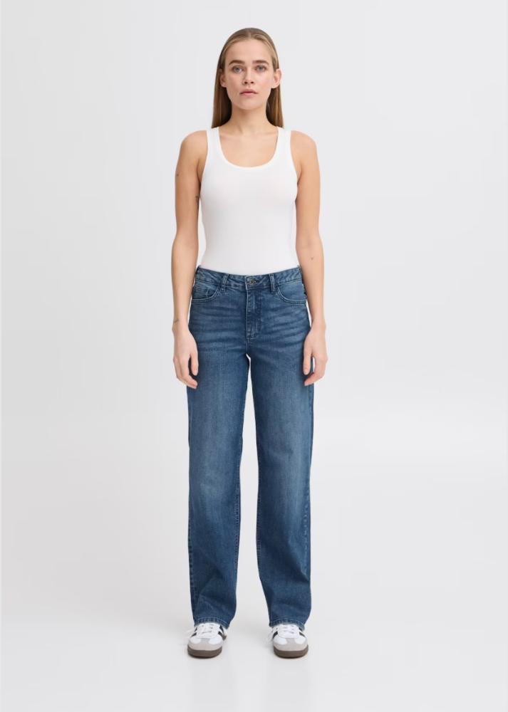 ICHI Twiggy straight leg jeans