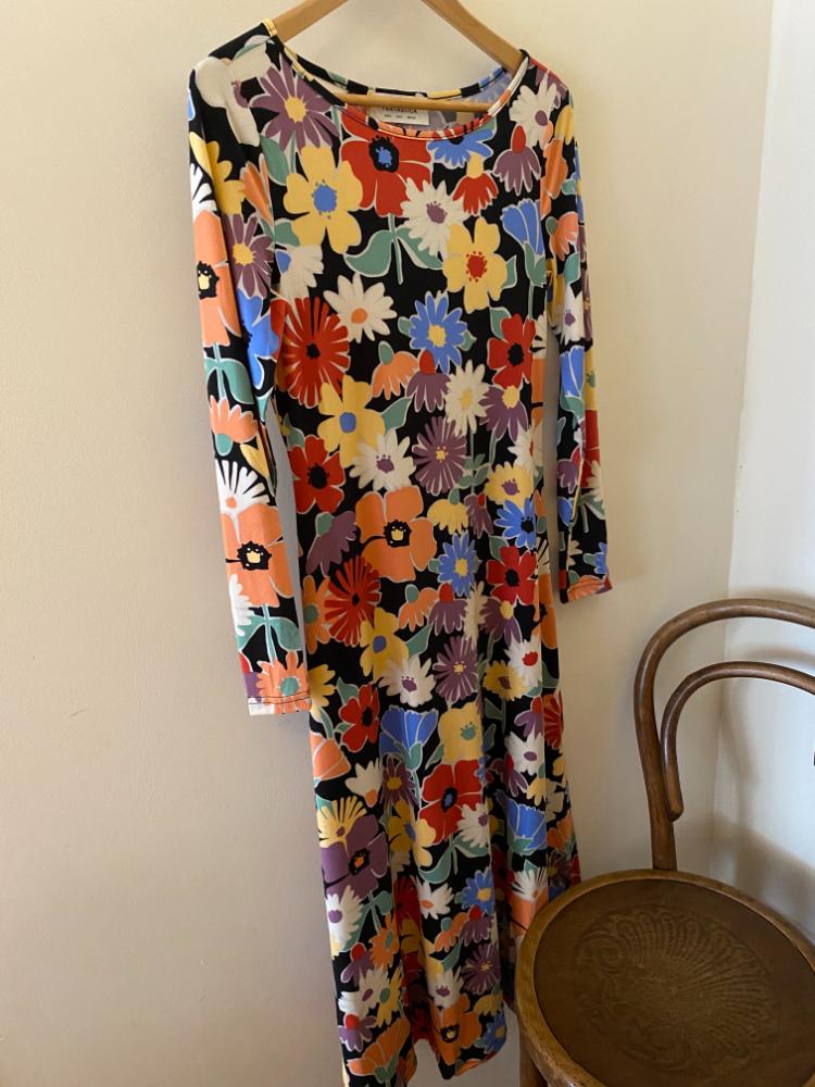 Compania Fantastica Floral midi dress