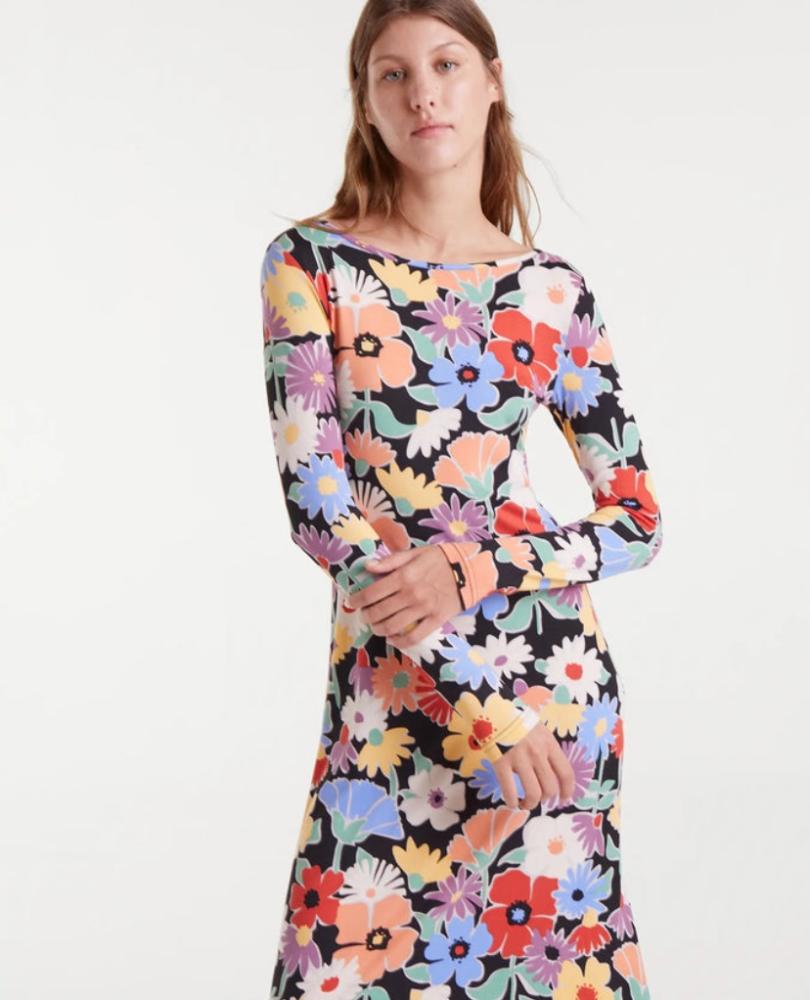 Compania Fantastica Floral midi dress - Image 2