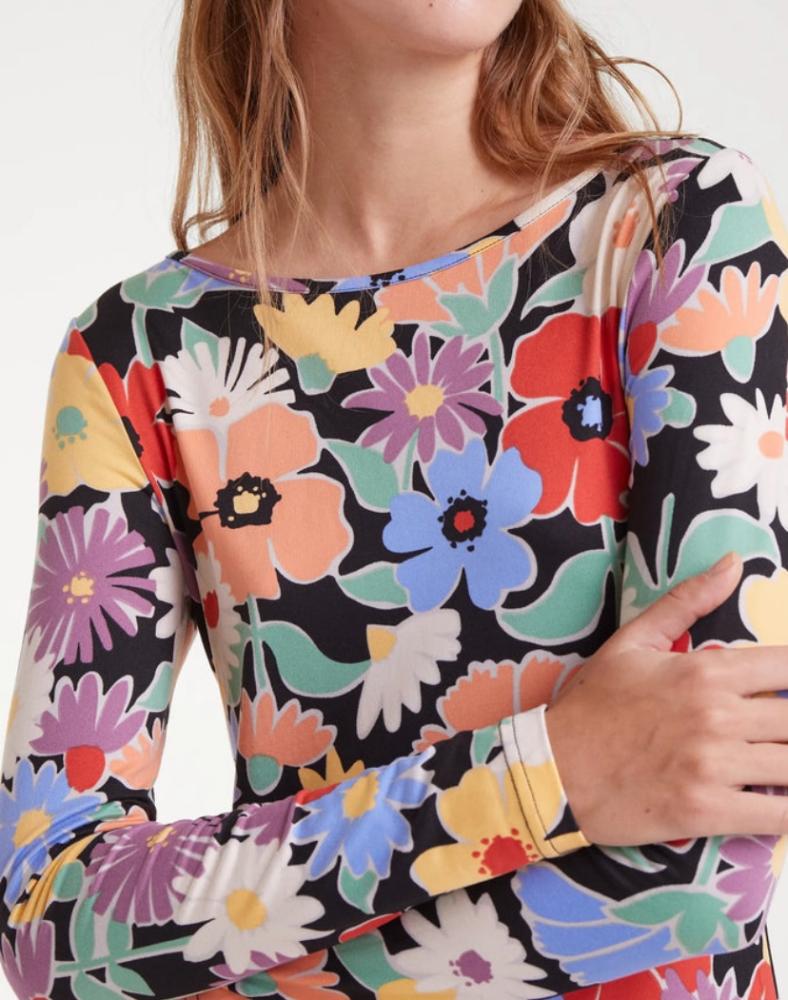 Compania Fantastica Floral midi dress - Image 3