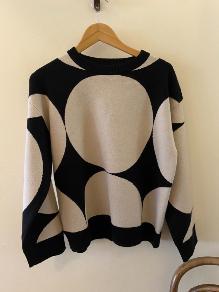 Skatie Giant Circle Sweater
