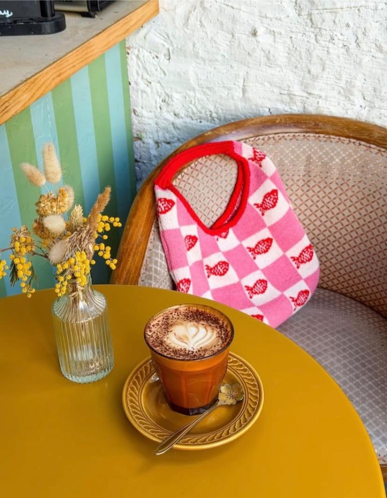 FRNCH knitted Fish Bag