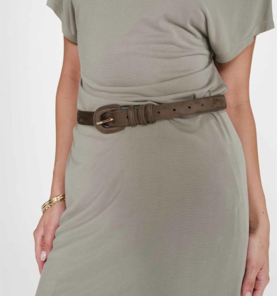 Grace & Mila Khaki Belt - Image 3