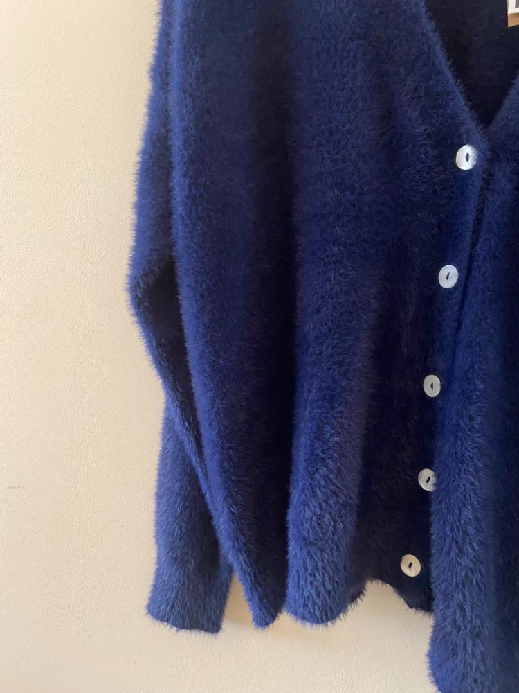 ICHI Brula Fluffy Cardigan - Image 2