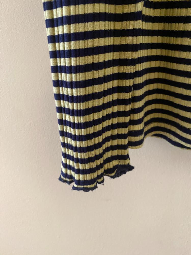 ICHI Cella Striped Long Sleeve Top - Image 2