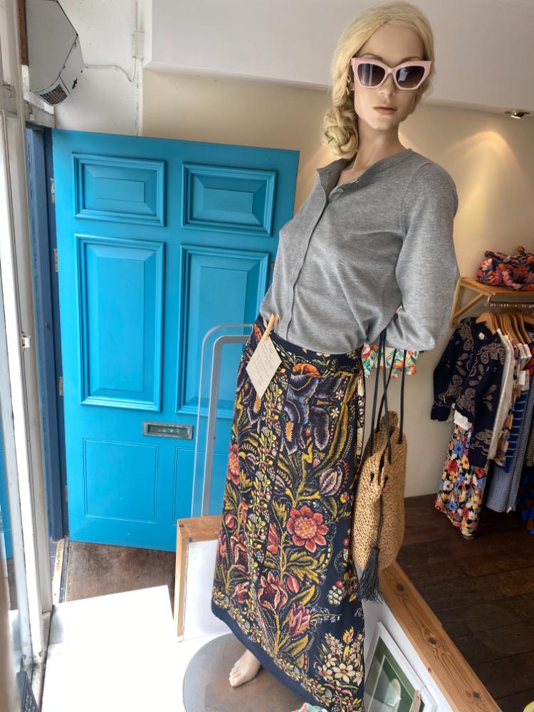 ICHI Luls Grey Cardigan - Image 3